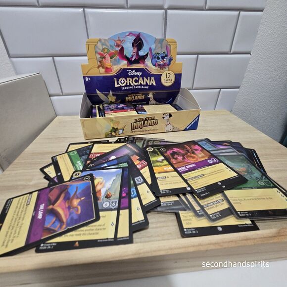 Disney Lorcana - Into the Inklands OPEN Booster Box OPEN Packs -Read Description - Picture 3 of 8